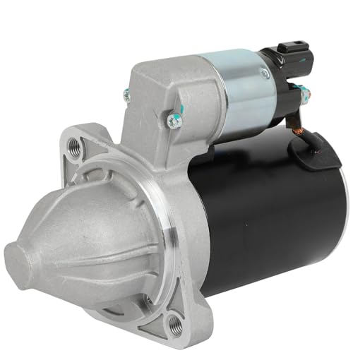 Image of SCITOO Starter Motor 17593 for Hyundai for Accent 1.6L 2012-2013 for Veloster 1.6L 2012-2013 for Kia for Rio 1.6L 2012 for Soul 1.6L 2010-2012 12V 0.9kW CW 8-Tooth Pinion DD