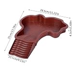 MEISO abreuvoir tortue terrestre à rampe, plat de 35 cm photo 2