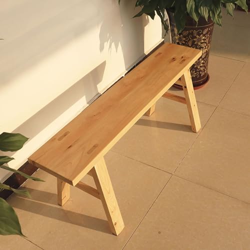 Banco de madera para comedor que soluciona la falta de espacio en casa 5