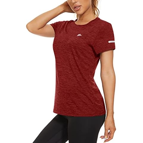 KEFITEVD Women's Soft Running T-Shirt Cover