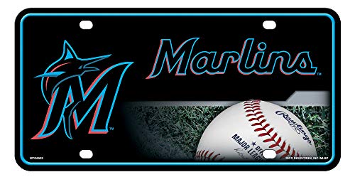 Rico MLB Miami Marlins Metal Tag, Multi, one Size (MTG6502)