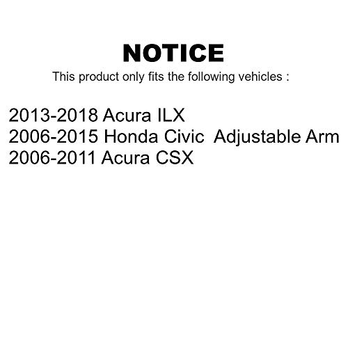 Top Quality Rear Upper Suspension Control Arm 72-CK100049 Replacement For Honda Civic Acura ILX CSX by TOP QUALITY - Image 3