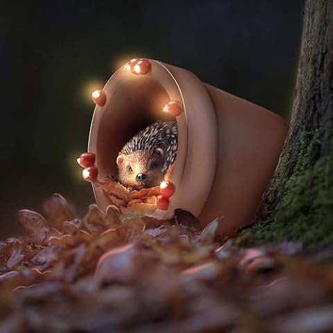 Muldale Hamish Hedgehog Solar Garden Light Cover