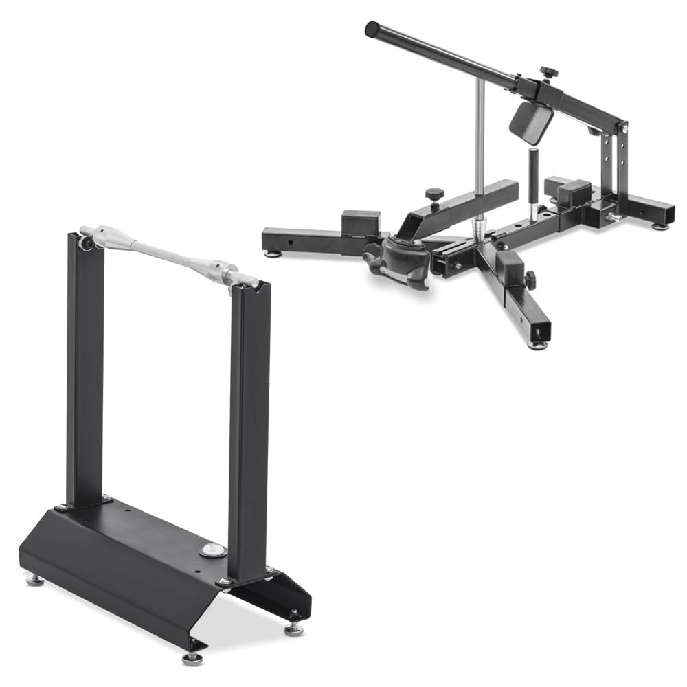 Set: Démonte Pneu Moto ConStands MD4 + Équilibreuse Pneu Moto