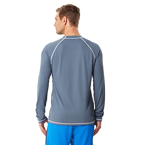Image of Speedo Men's Uv Swim Shirt Long Sleeve Loose Fit Easy Tee - Manufacturer Discontinued