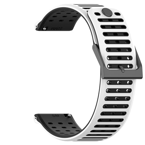 Gheper 22mm�o���h compatible with Suunto Vertical 2�ARace 2�ARun�ARace S�ARace�A9 Peak pro�A5 Peak �X�}�[�g�E�H�b�`�����p���X�g�o���h �\�t�g�V���R�� �X�|�[�c�X�g���b�v