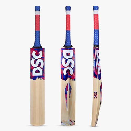 Image of DSC Economy Range Kashmir Willow Cricket Kit | Complete Cricket Set with Bat, Pads, Gloves, Guard, Helmet & Eco 20 Kit Bag | Ideal for Beginners & Intermediate Players (NO 4)