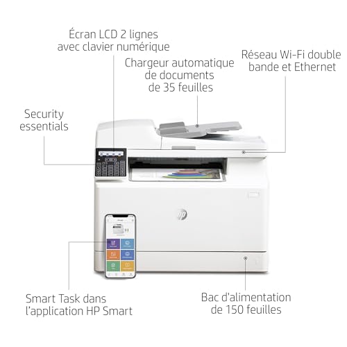HP Color LaserJet Pro MFP M183fw colour laser printer Scanner copier Fax LAN WiFi - Image 4