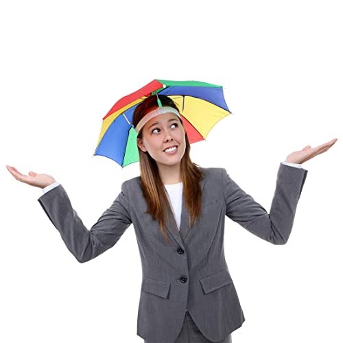 Smiffys Umbrella Hat - Multi-Colour - Image 3
