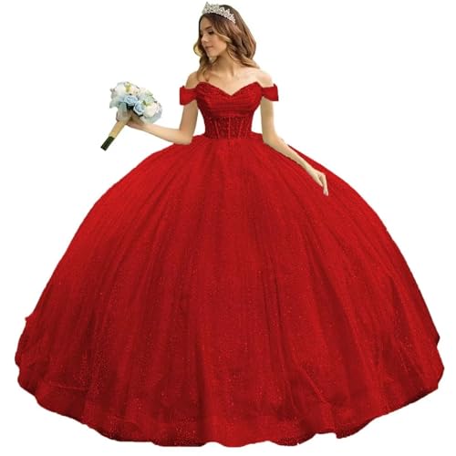 ChicFash Quinceanera-Kleider mit Spitze und...
