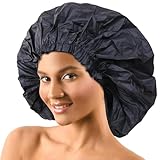 Donna Premium Collection Super Jumbo Shower Cap Black 22164