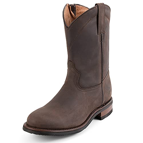 Men's Leather Zip Roper Boot Style 16773