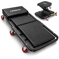 Arebos – Arebos 2-in-1 Montagerollbrett | 150 kg belastbar | 6 bewegl