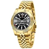 Regalo perfecto para hombres: con su diseño elegante y funciones prácticas, este reloj es una buena opción para el hombre moderno. Adecuado para cumpleaños, aniversarios, día de San Valentín, Navidad u otras ocasiones especiales