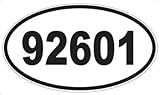 US Decal, Inc. Number 92601 Oval Sticker