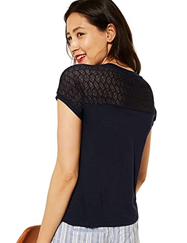 Street One Vianna T-Shirt, Dark Foggy Blue, 44