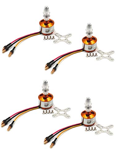 Image of Invento 4pcs 2500KV BLDC Brushless Motor A2212 For Aircraft Quadcopter Helicopter