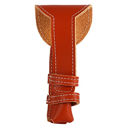 Yosoo Leather Razor Cover Case Safety Classic Double Edge Shaving Protective Travel Holder Pouch