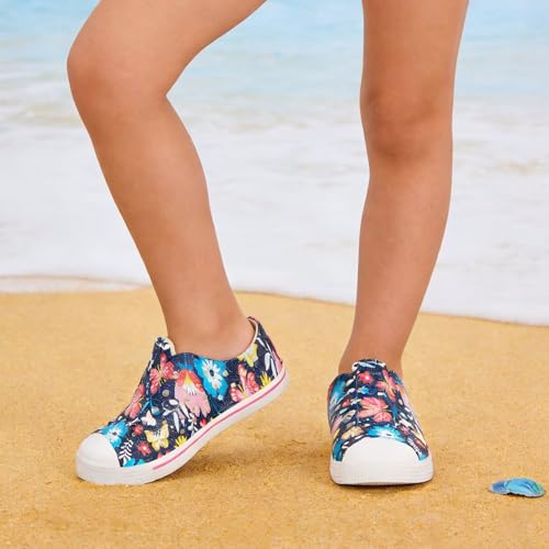 Image of FUNCOO PLUS Toddler Sandals for Boys Girls Kids Summer Quick Dry Sneakers Pool Beach Swim Water Shoes for Children
