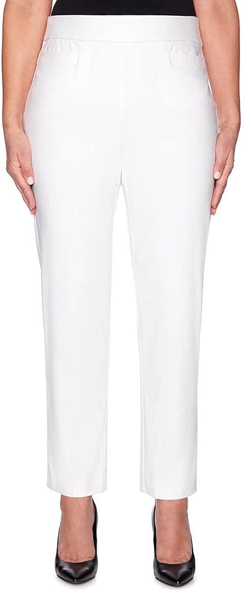Alfred dunner slim fit pants petite Outlet