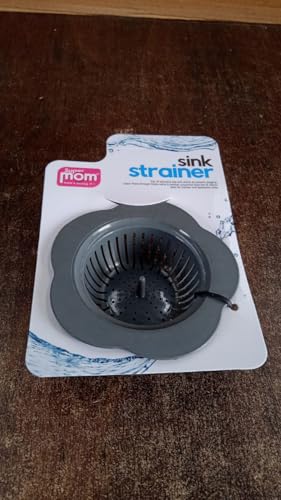Image of Sink Strainer Plastic Sink Strainer Kitchen Easy Clean Sink Drain Filter Basket & Stainless Steel Sink (Plastic)