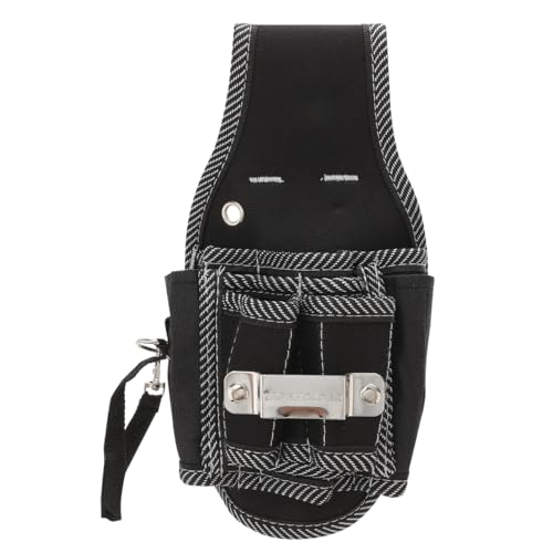 Hemobllo Riñonera Multifuncional para Electricista Bolsa De Cintura Ligera para Herramientas Ideal para Cinta Métrica Destornillador Y Más