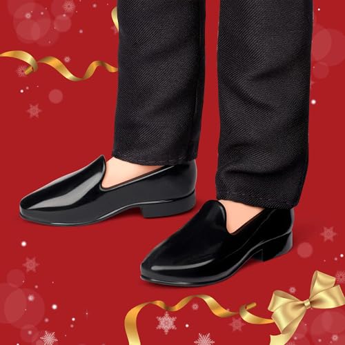 Barbie Signature - Ken Magia Delle Feste 2025, Bambola Da Collezione Con Tuta Elegante E Giacca Dorata, Confezione Da Esporre, Regalo Per Le Feste, Giocattolo Per Bambini, 6+ Anni, JGK55 - 4