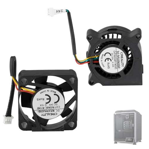 Creality ����K1C/K1 MAX/K1 SE�t�@���L�b�g�A24V 4020�u�����[�t�@��+3010����p�t�@�����o�@�z�b�g�G���h�q�[�g�V���N�t�@�� Creality K1/K1C/K1 MAX/ K1 SE 3D�v�����^�[�p