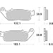 Produktbild BRAKING CM55 Sintermetall Bremsbeläge vorne 720CM55 für HONDA CTX DCT ABS 700 Bj. 2014