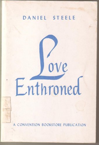 Love Enthroned B0022C6MNI Book Cover