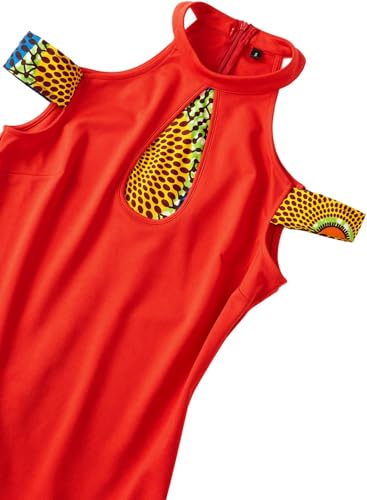 Image of Women's African Print Dress Ankara Sexy Dress Wedding Dresses