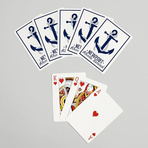 Baraja de cartas de poker Lantern Press tamaño estándar 52 cartas miniatura 7