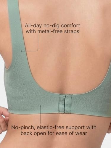 Image of Enamor Innovations Invisi Minimizer, Ultra Smooth, Bonded, M-Frame, Women's T-Shirt Bra - Seamless, No-Pinch, No-Dig, Padded, Wirefree, Full Coverage - IO03 (Available in Plus Sizes)