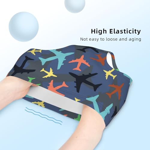 Multicolored Airplanes Girls' Underwear Soft Cotton Little Girls Panties Comfort Briefs4