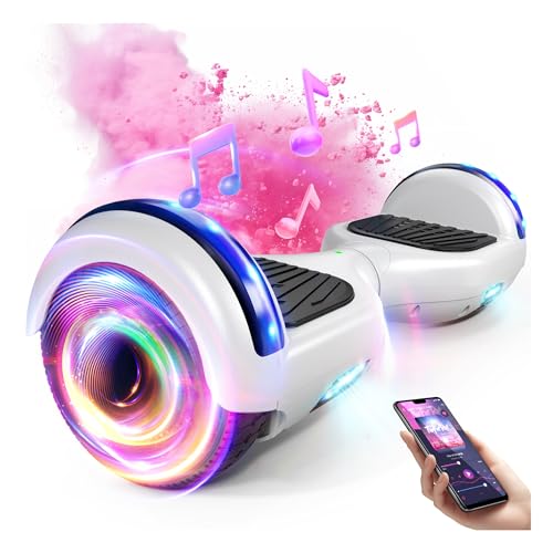 SISIGAD Scooter, 6.5' Flash Wheels & Corlorful LED Lights, All for...