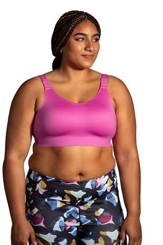 Image of Brooks Women's Racerback 2.0 Sports Bra for High Impact Running, Workouts & Sports with Maximum Support