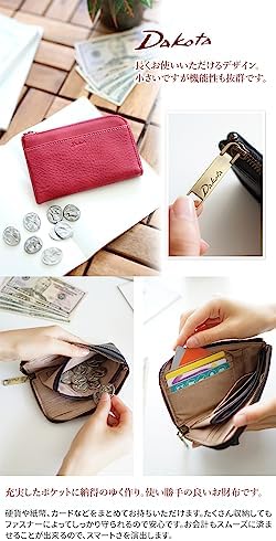 Amazon | [ダコタ] 財布 L字ファスナー 本革 レディース オレンジ DA