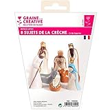 Graine Créative Graine Créative Kleine Gipsformen aus Latex - Figuren der Krippe