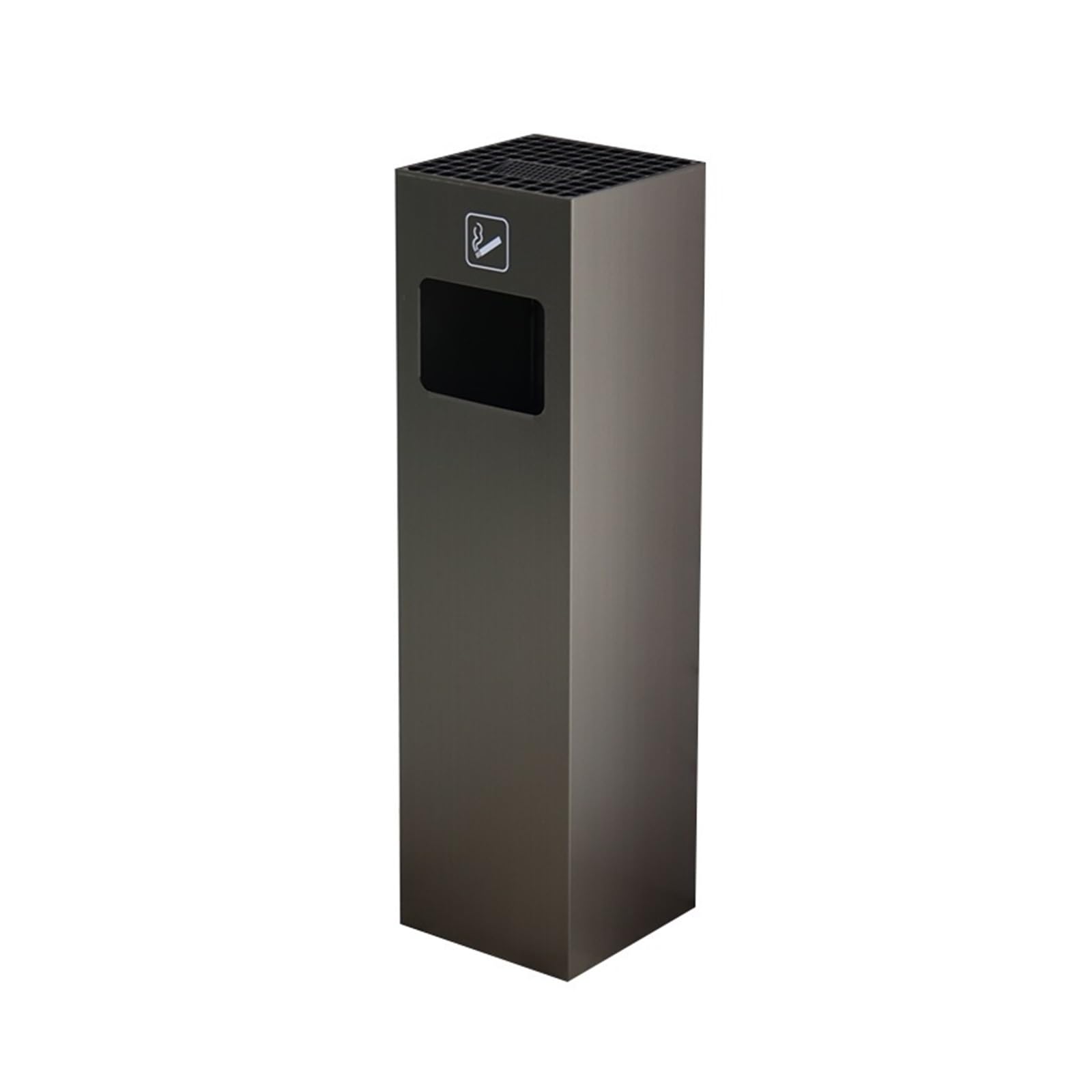 ZYYANSHOP Trash Cans Trash Can with Lid Outdoor Indoor Stainless Steel Commercial Garbage Bin Waste Container Wastebasket Garbage