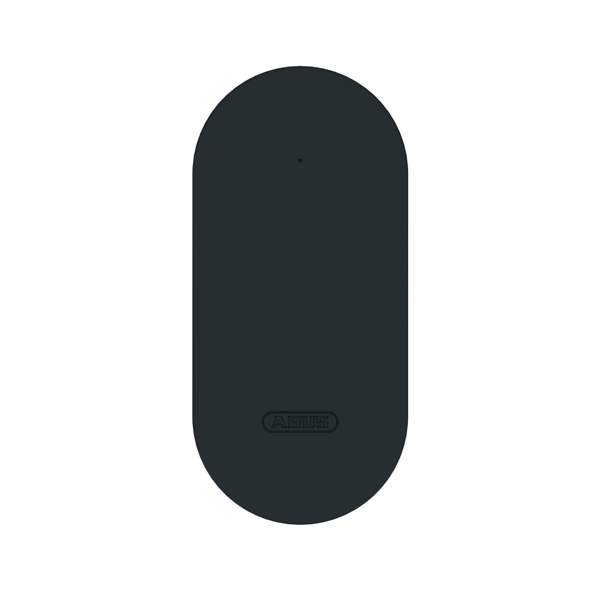 ABUS Bridge One - Extension WLAN pour Serrure Connectée - Noir | Caméra pivotante/inclinable IP66, vision nocturne 15 m, détection personnes, interphone, zoom, 82°