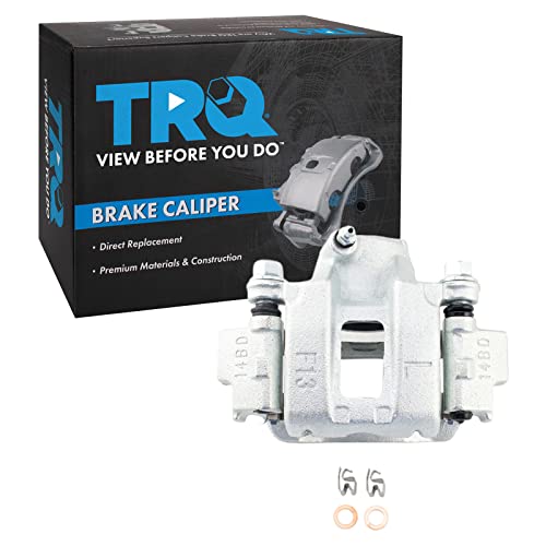 Image of TRQ Rear Left Brake Caliper w /Bracket Drivers Side | For 2003-2009 Toyota 4Runner 2007-2014 FJ Cruiser