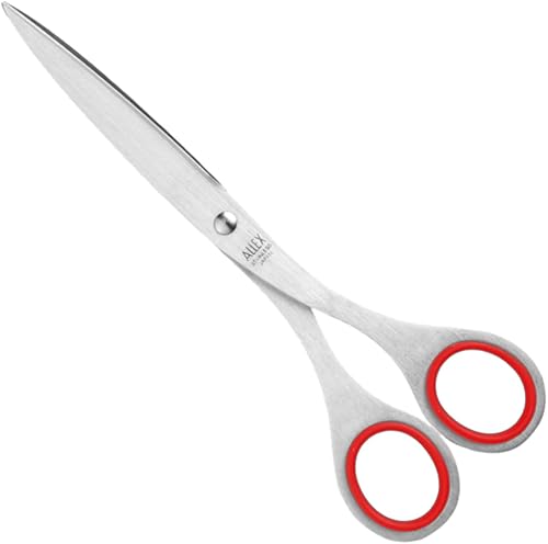 Miniatura 7 de ALLEX Tijeras de oficina japonesas para escritorio, pequeñas tijeras multiusos de 5.3 pulgadas, fabricadas en Japón, hoja de acero inoxidable