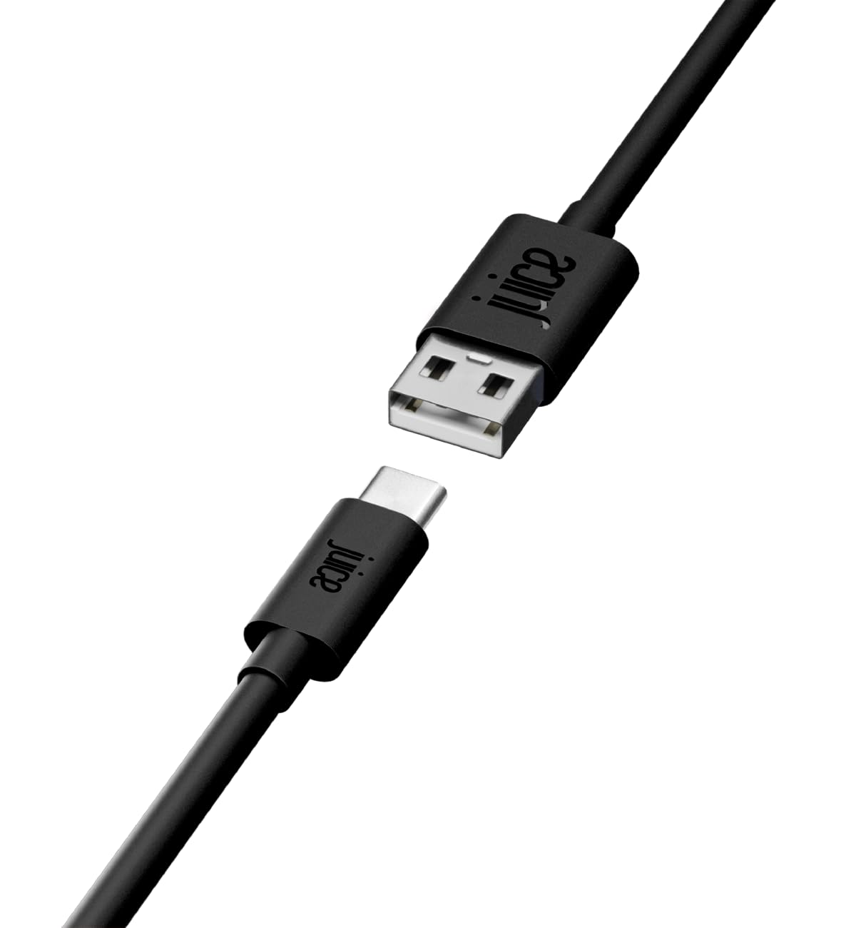 USB-A to Type C Cable, 100% recyclable TPE reinforced Charge & Data sync Cable for Samsung Huawei Sony Iphone latest models, Tablets, Gaming consoles, Ipad Pro Air Mini, 1m, Black