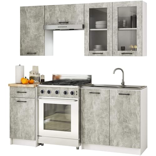 IDEALE PER OGNI INIZIO: Attrezzatura base completa per cucine moderne in spazi ridotti.