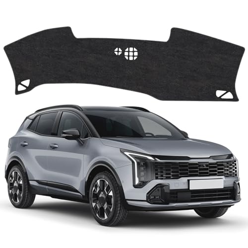 Image of Dash Cover Mat Compatible with Kia Sportage 2025-2026 Non-Slip Dashboard Cover Mat Sunshade UV Rays Protector Interior Accessories(Not for HUD)