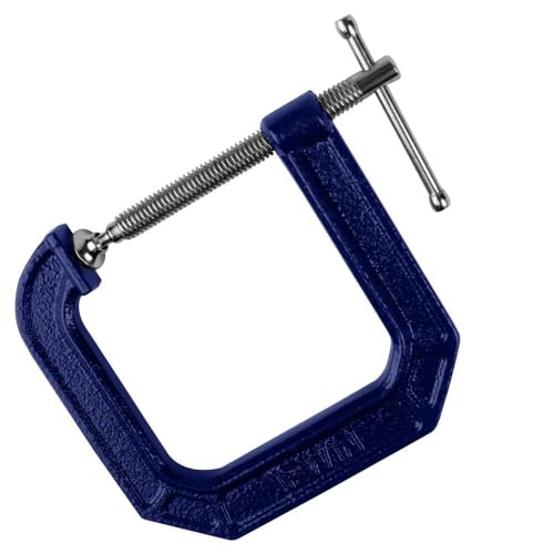 Image of Irwin Quick-Grip 100 Series Deep Throat C-Clamp, 3 In By 4 1 /2 In