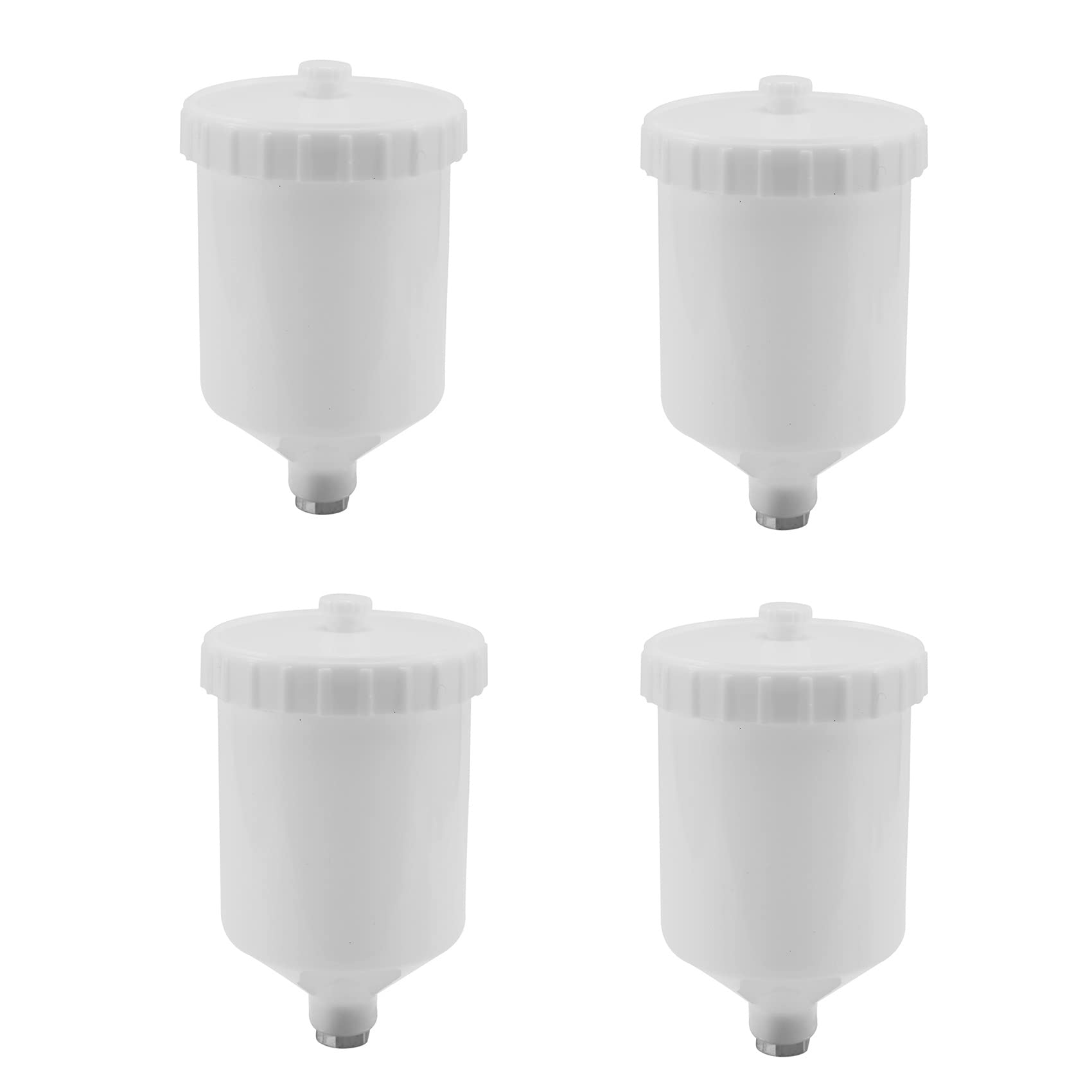 Jnchdghwa White 4X 600Ml Paint Watering Can Air Tool Plastic Pot Thread Connector Tool