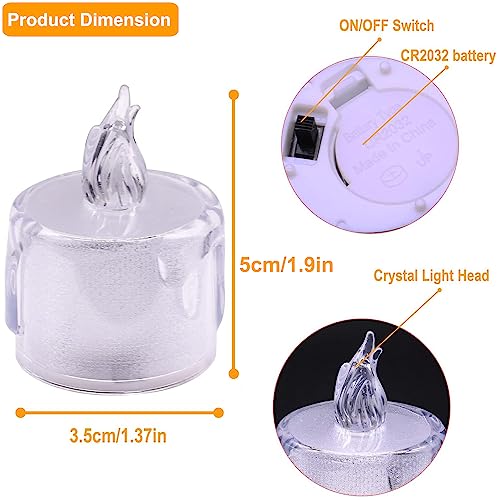La mejor comparación de Velas Led - los preferidos. 5 Velas Led marca MCSWKEY (2)