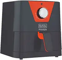 BLACK+DECKER Air Fryer, Fritadeira Elétrica Freestyle, sem Óleo, com Capacidade de 1,5L Modelo AFM2, 110V