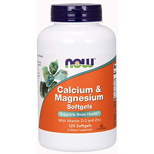 NOW-Supplements-Calcium-Magnesium-with-Vitamin-D-3-and-Zinc-Supports-Bone-Health-120-Softgels